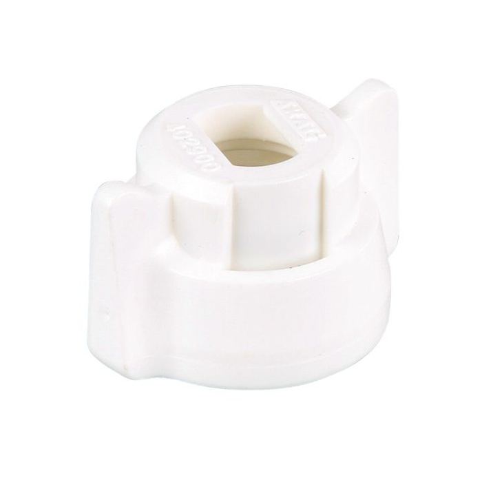 NOZZLE CAP 8 MM WHITE-0