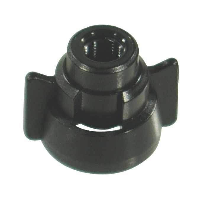 NOZZLE CAP 1/8" NPT BLACK-0