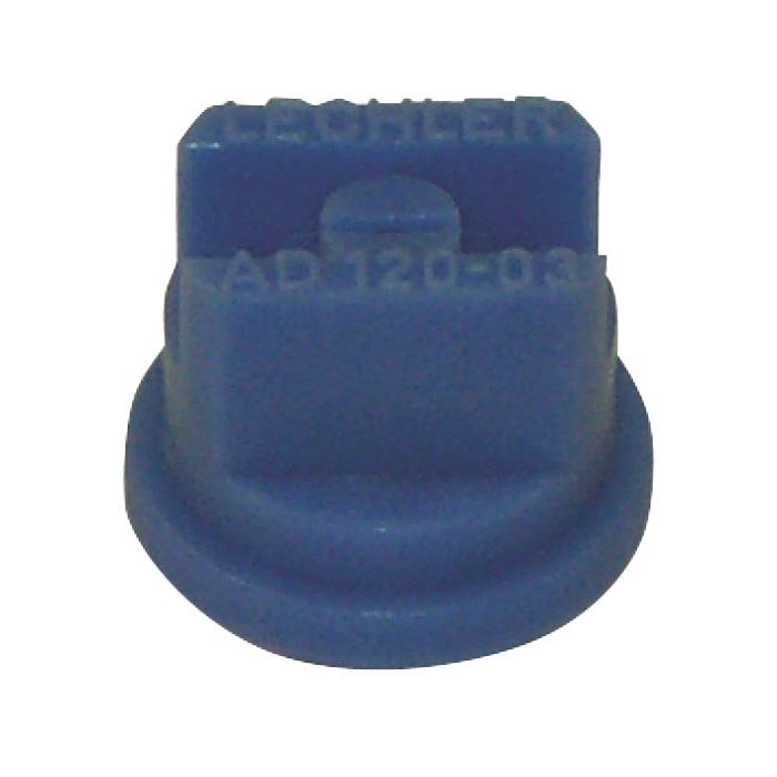 FLAT FAN NOZZLE AD 120° BLUE PLASTIC-0