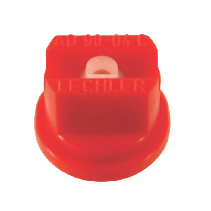 FLAT FAN NOZZLE AD 90° RED CERAMIC-0