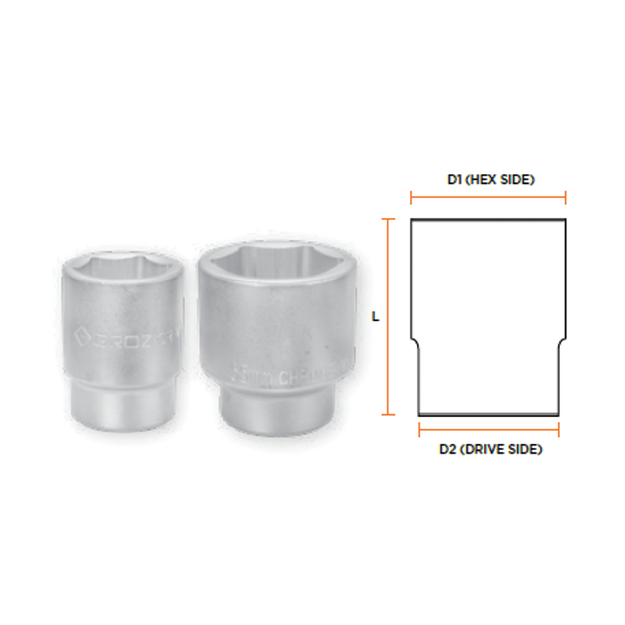 Soclu hexagonal de 70mm Crv-3714