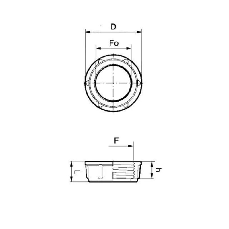Piuliță fluture 1 1/2" Arag 2002060 - imagine 2